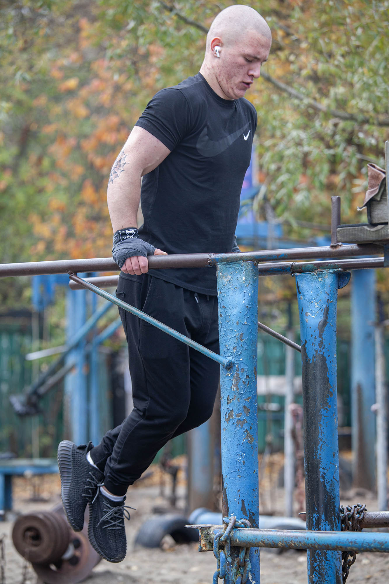 Sasha working out in Kachalka, Kyiv, Ukraine 3 Sasha working out in Kachalka, Kyiv, Ukraine 3
